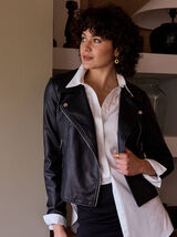 Veste simili femme