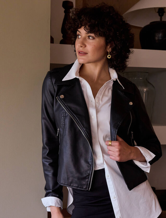 Veste simili femme