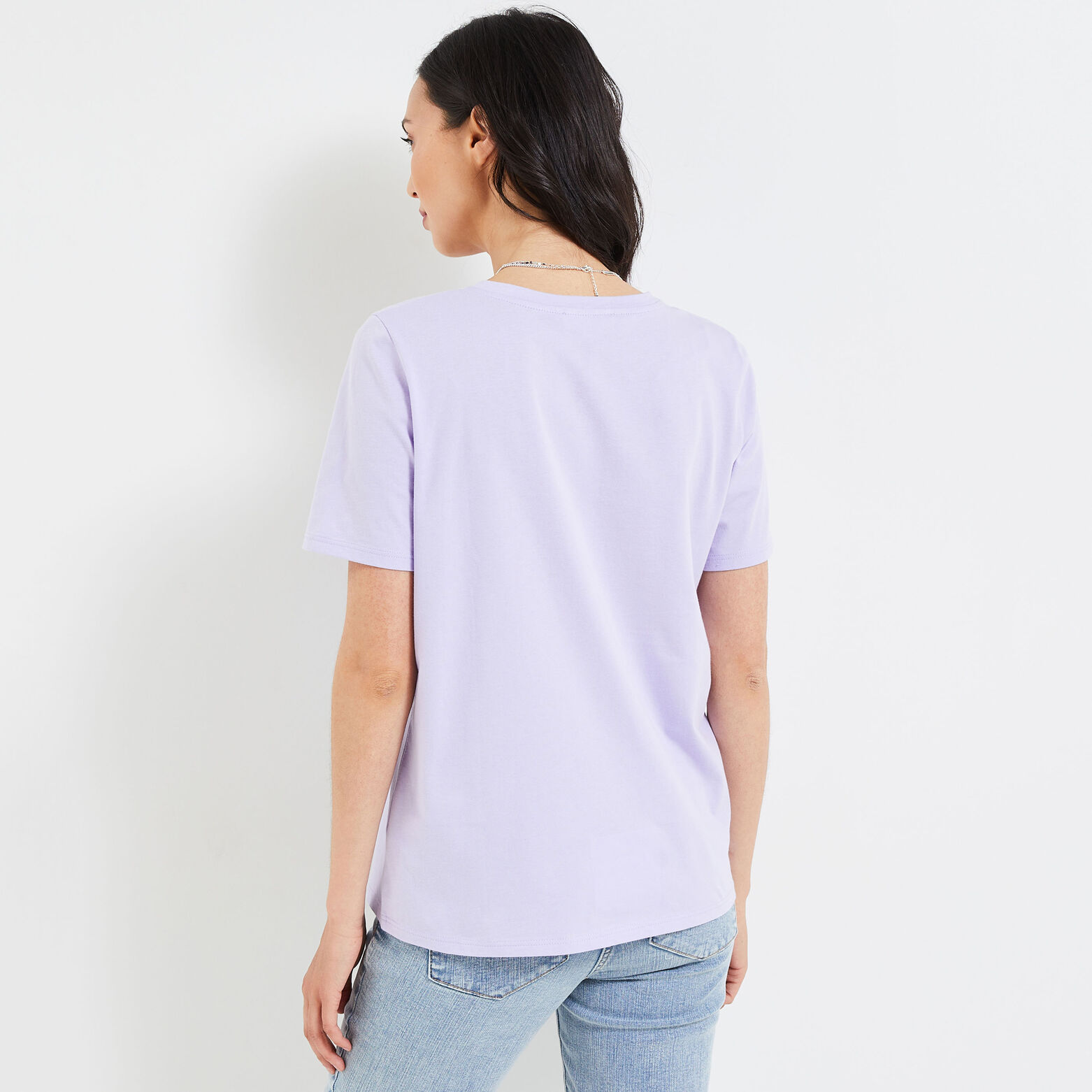 T-shirt col rond femme