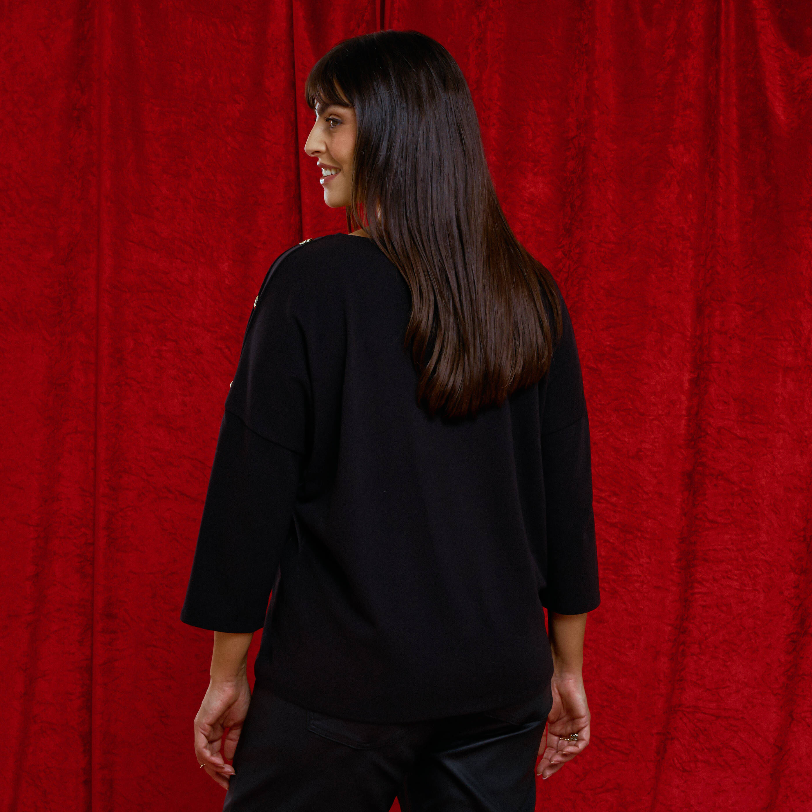 T-shirt col rond femme