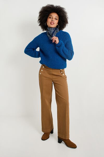 Jean flare POMPON F02 femme
