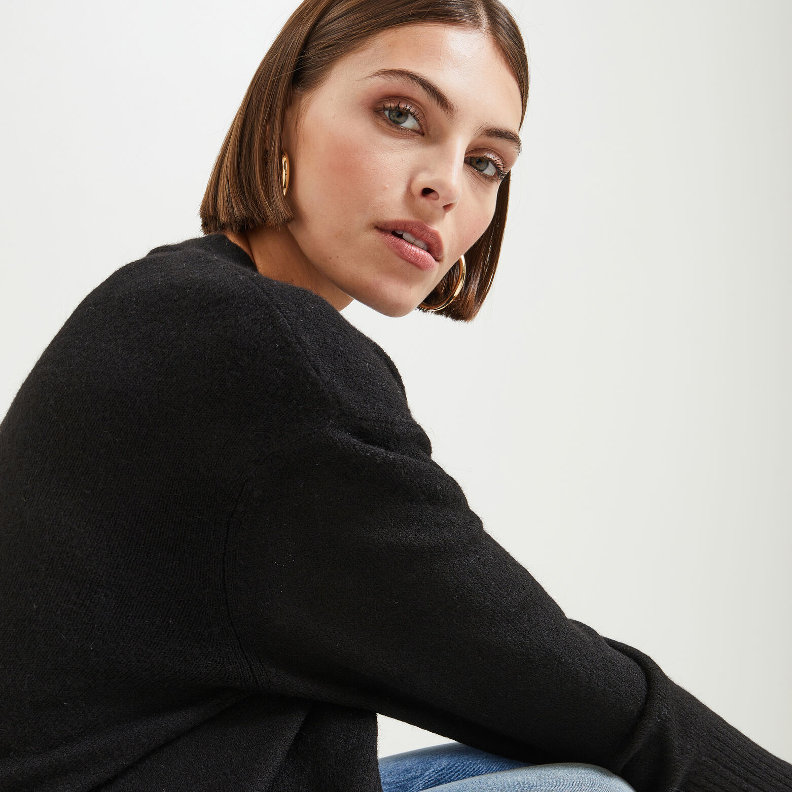 Gilet long femme