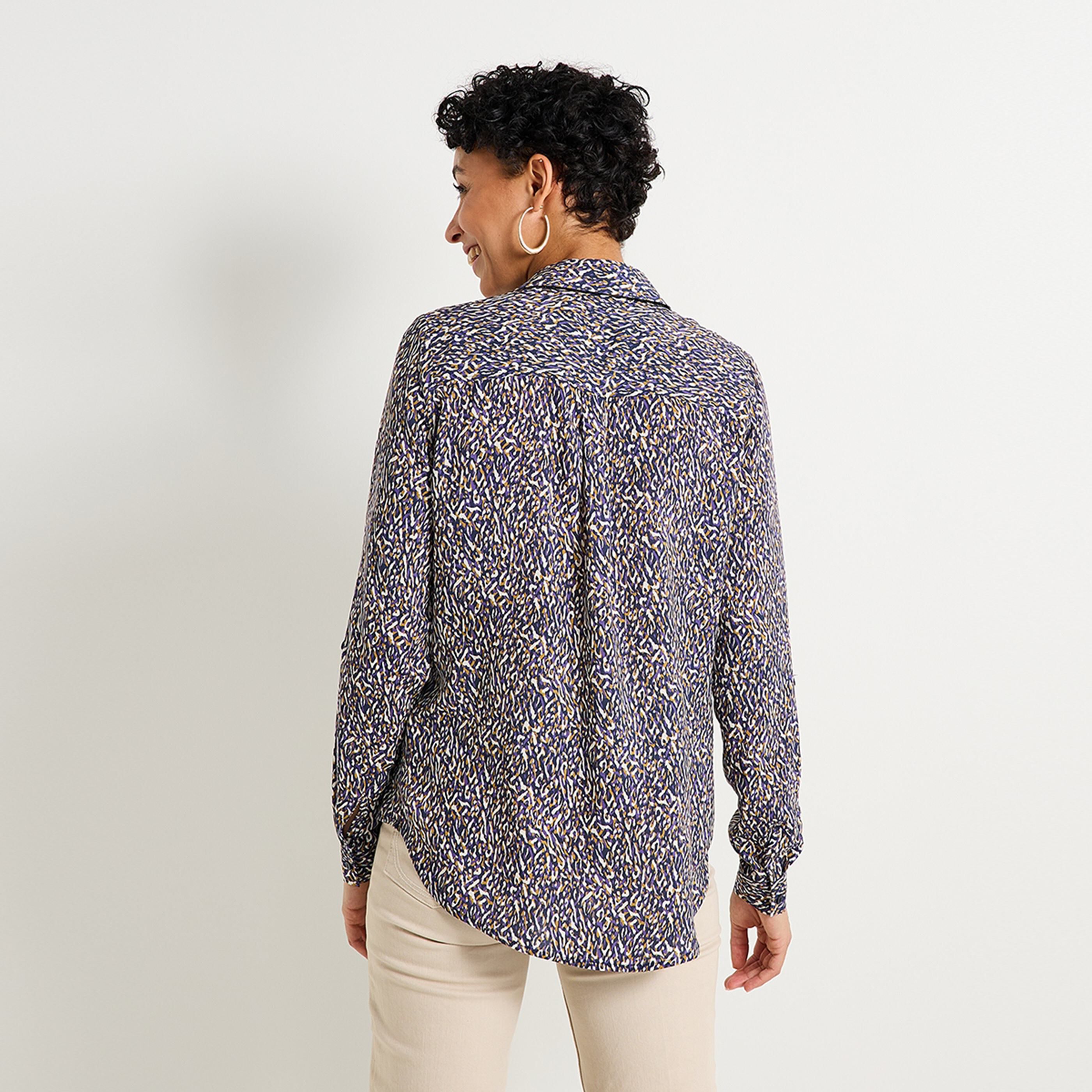 Blouse imprim&eacute;e femme