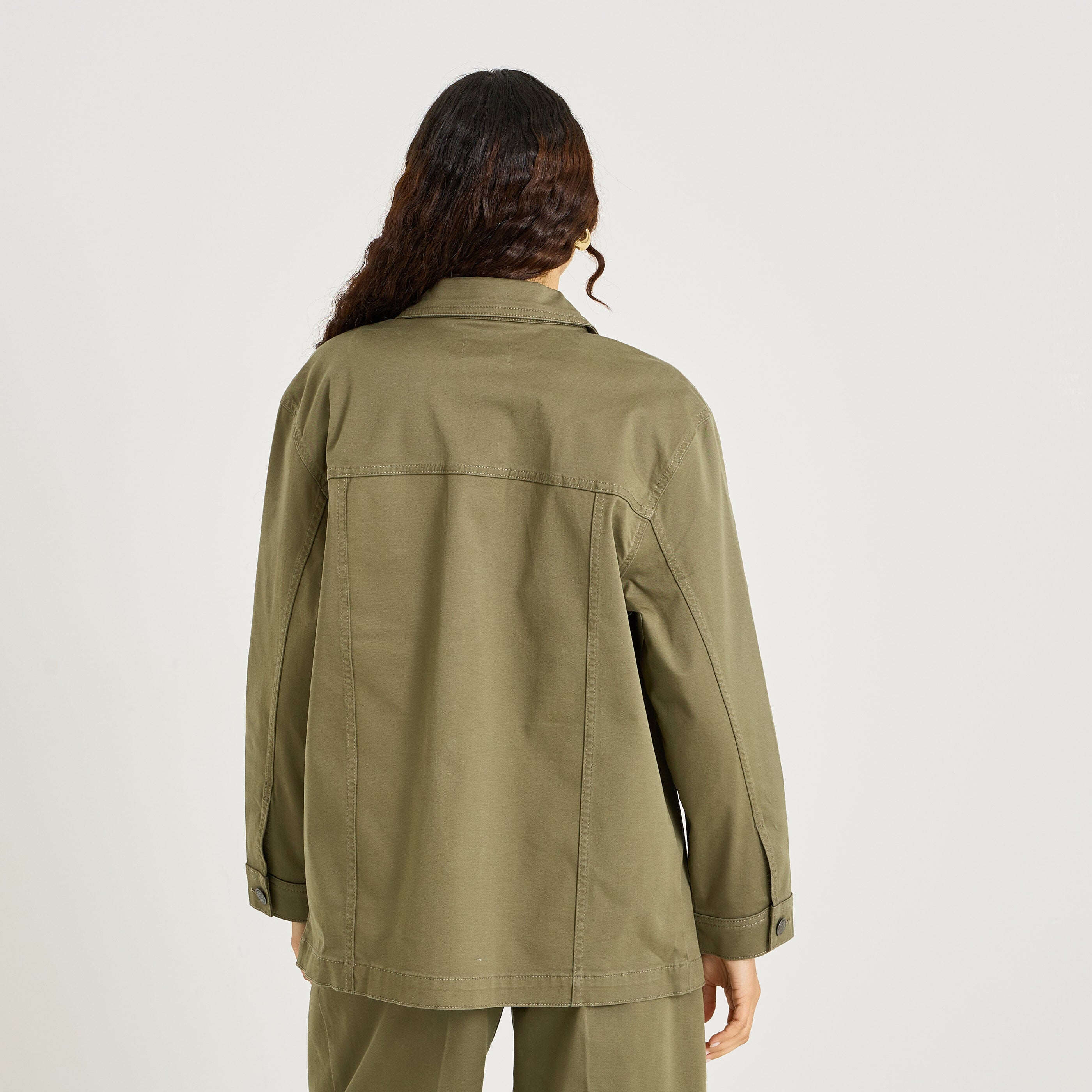 Veste casual avec poches femme