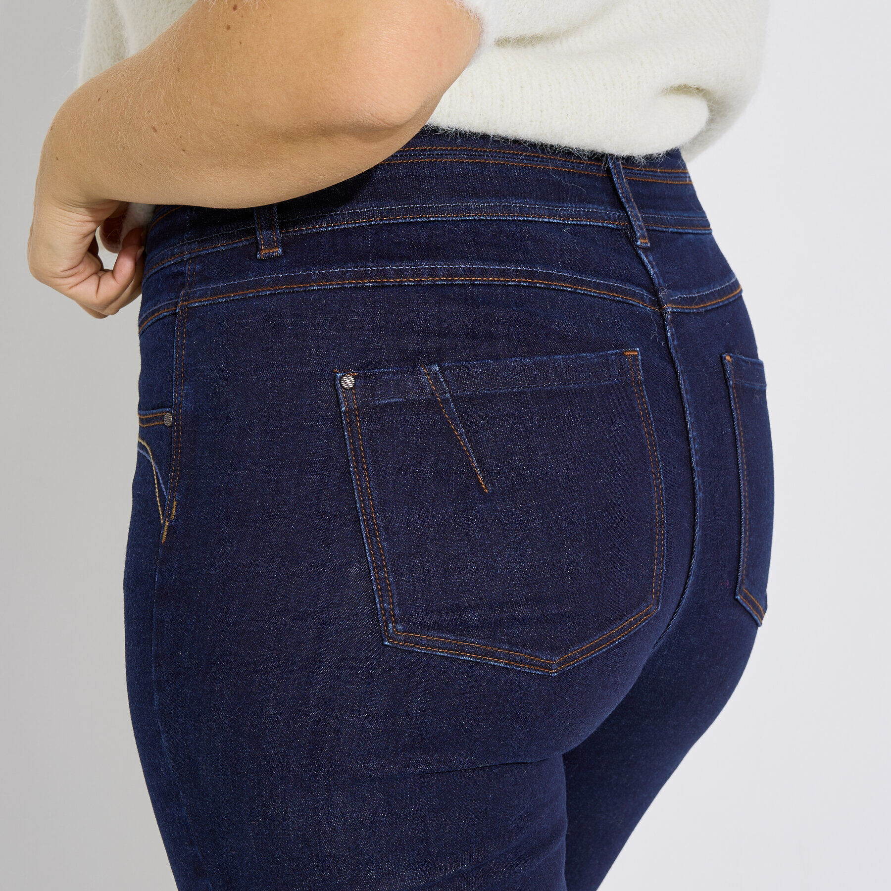 Jean slim taille haute MILAN S02 femme