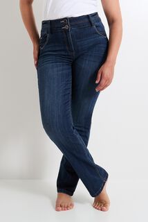Jean droit taille haute ROME femme