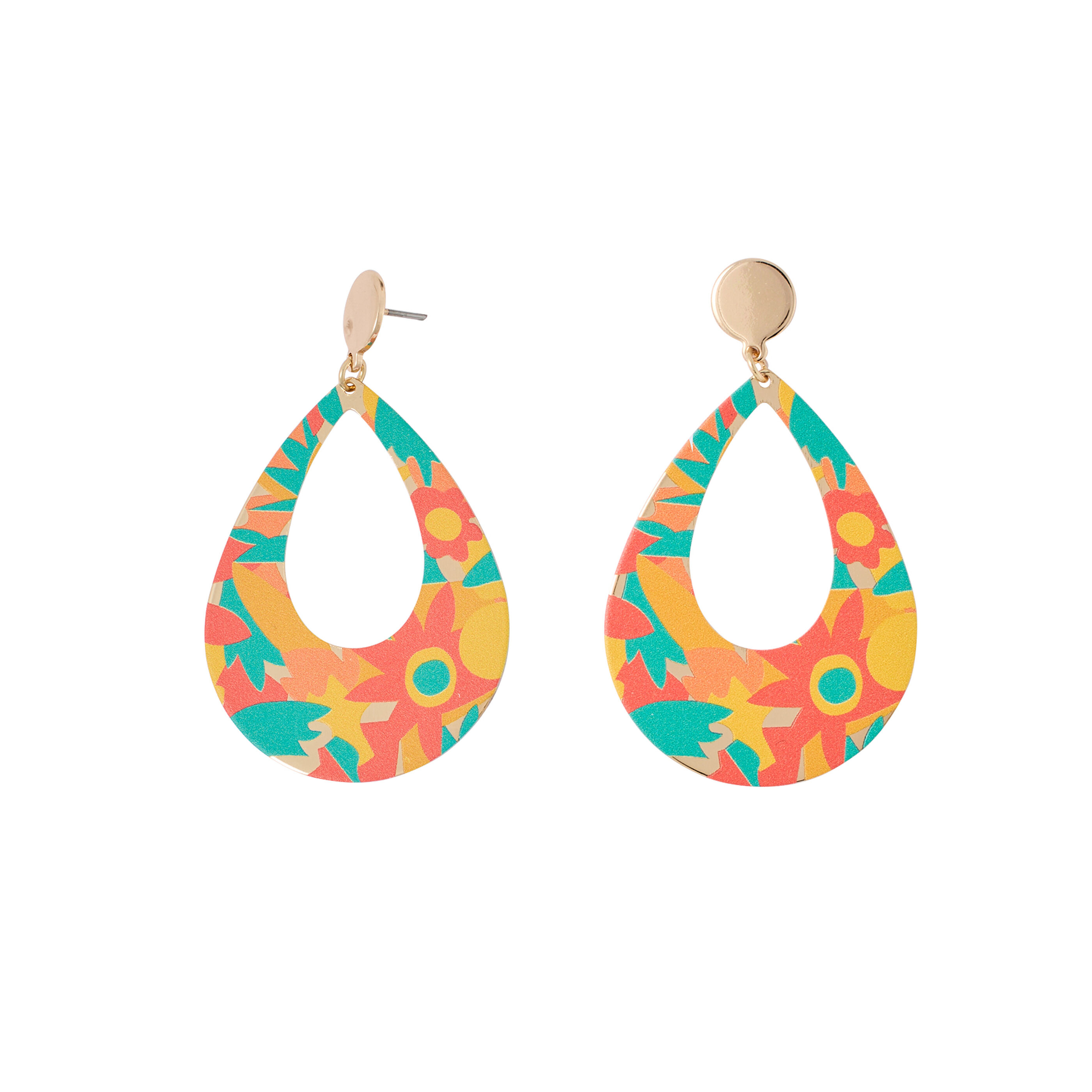 Boucles d'oreilles gouttes femme