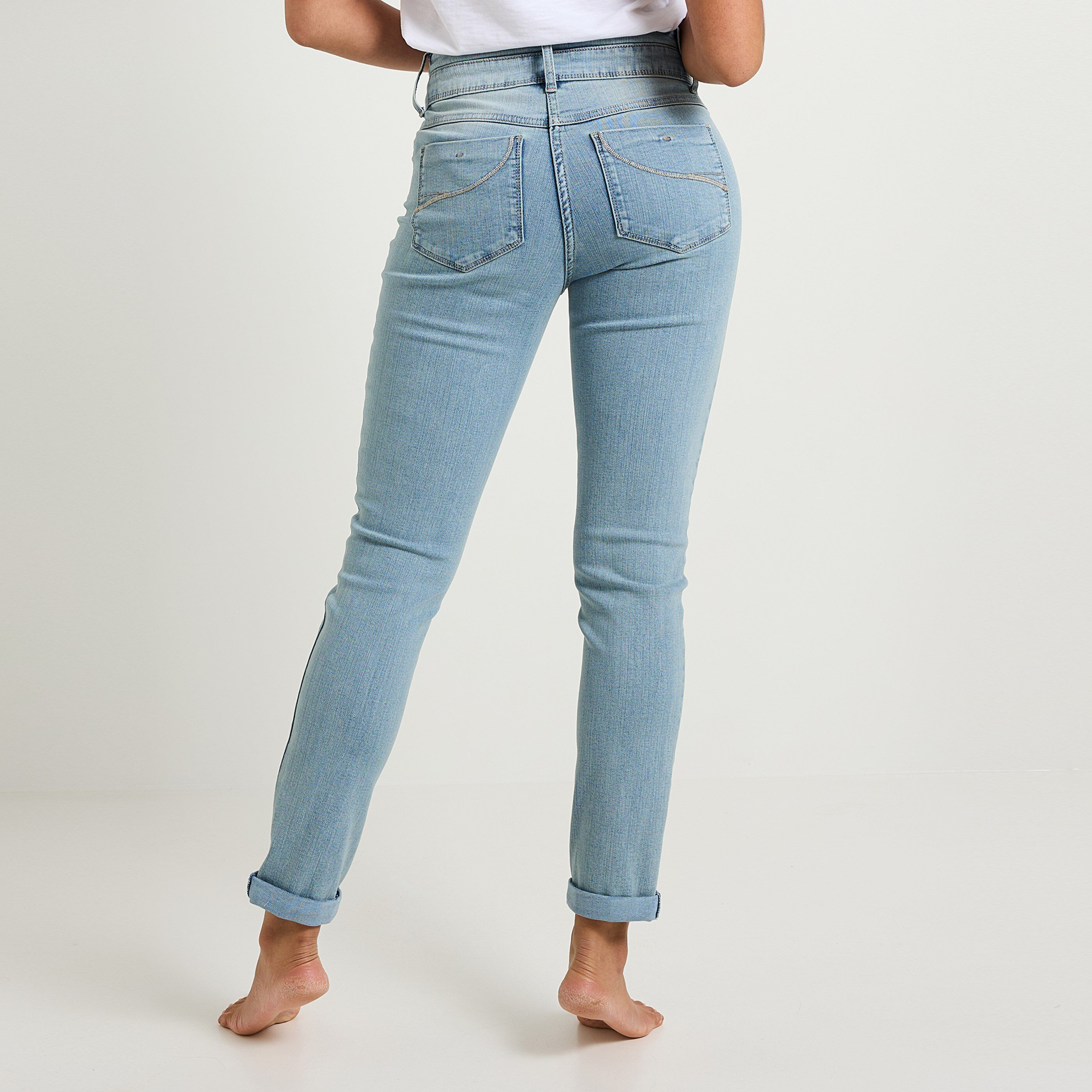 Jean raccourci HANOI R02 femme