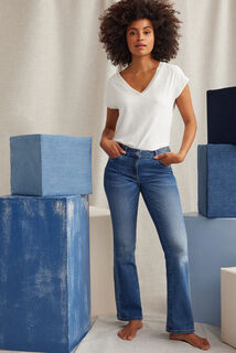 Jean bootcut femme BALI