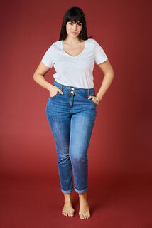 Tshirt basique col V femme