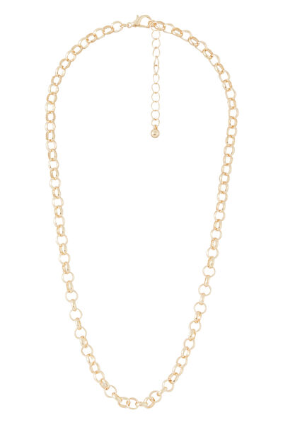Collier à maillons ronds
