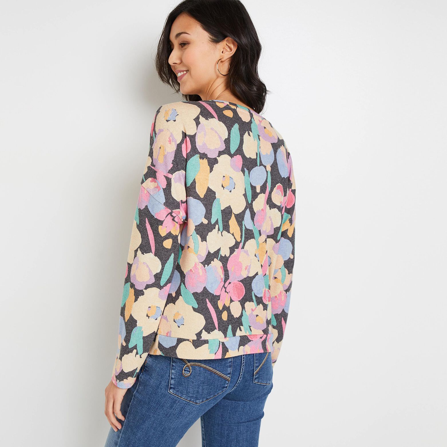 T-shirt doudou imprimé femme