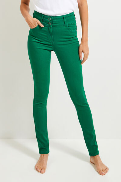 Jean slim taille haute BOSTON femme