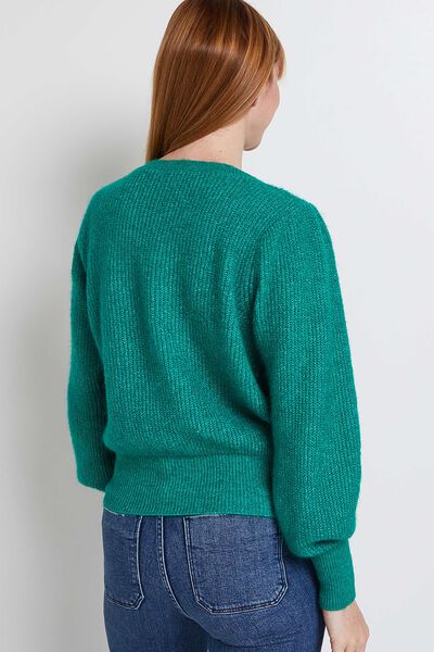 Pull col rond femme