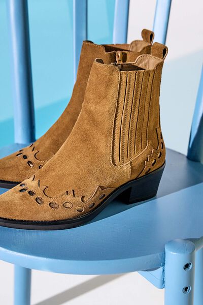 Bottines western femme