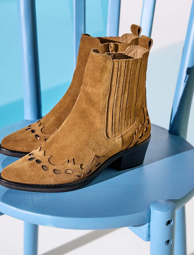 Bottines western femme