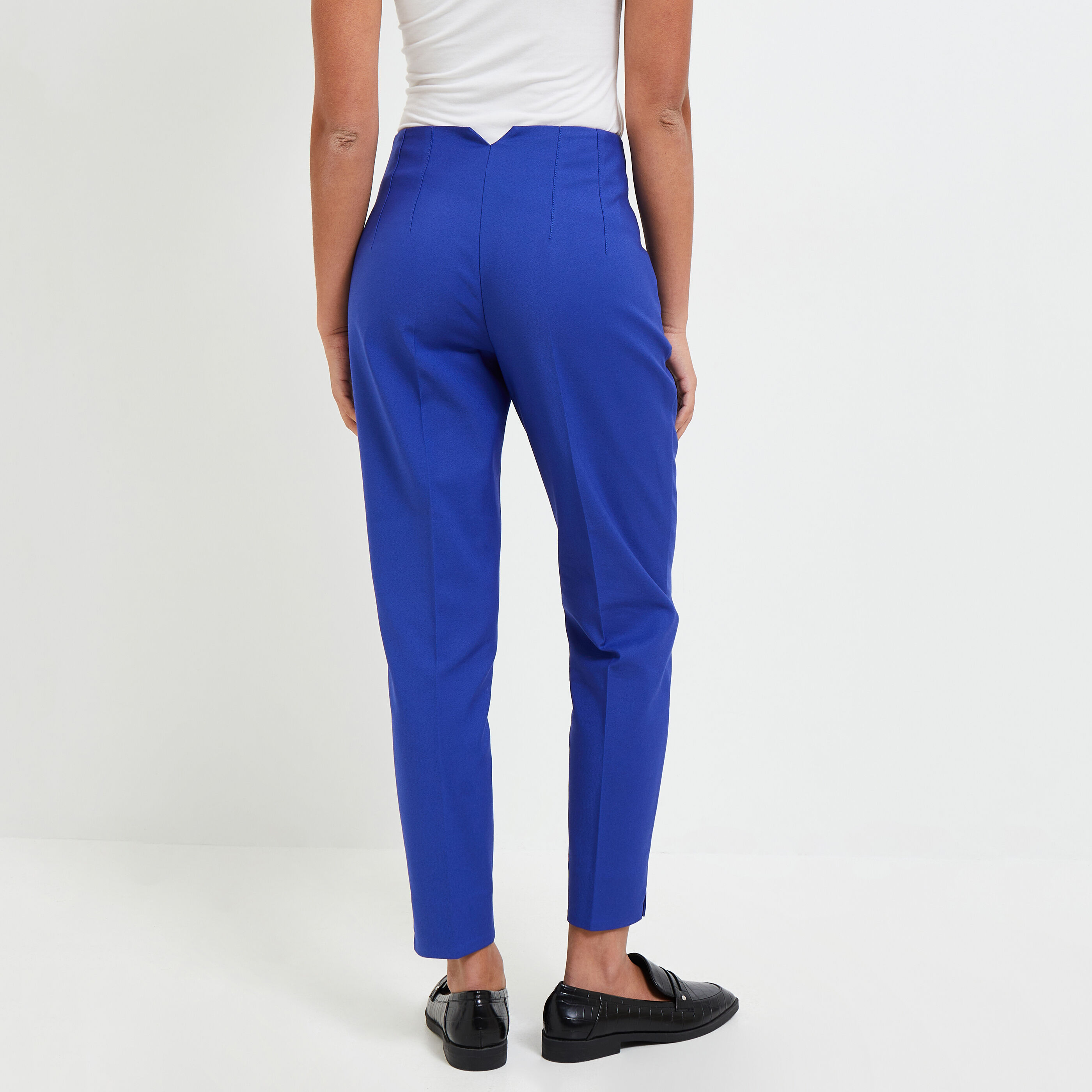 Pantalon cigarette femme