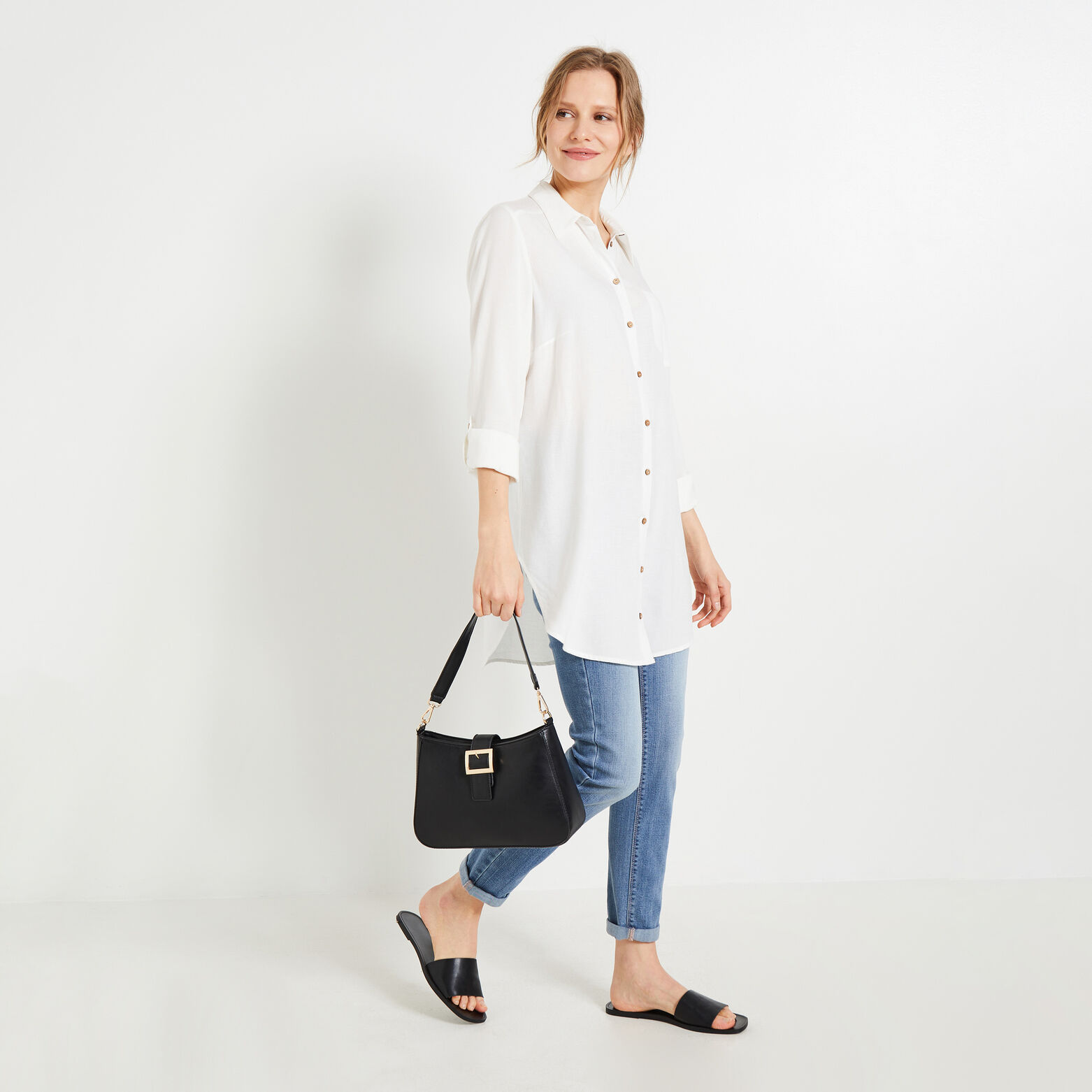 Chemise oversize femme