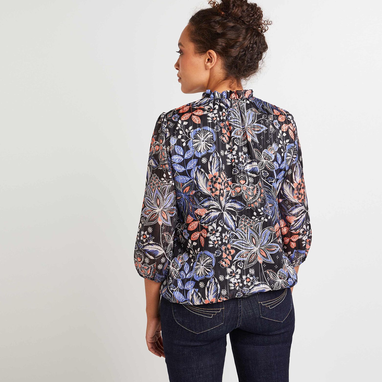 Blouse imprimée femme