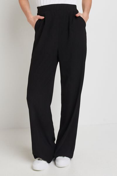 Pantalon large femme