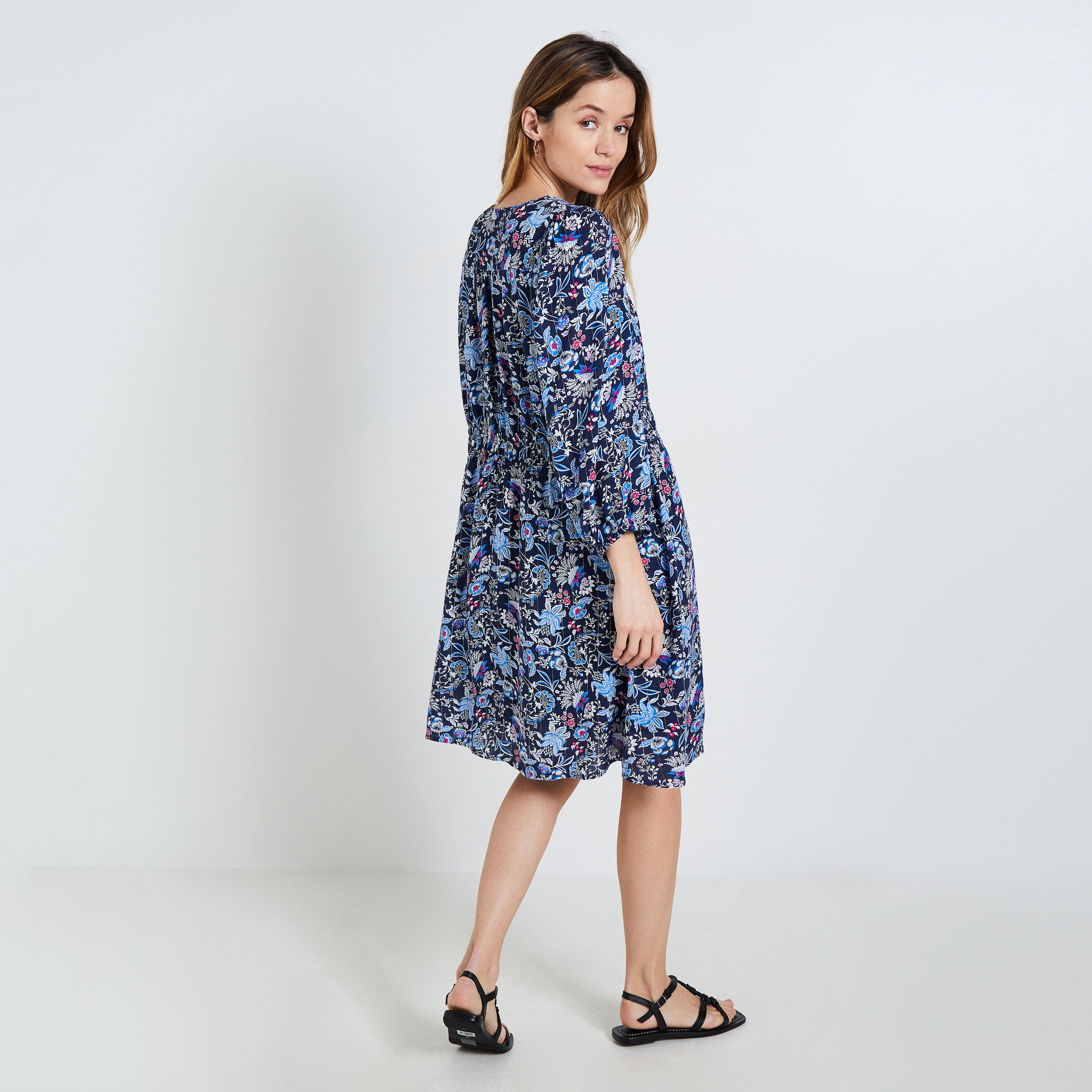 Robe imprim&eacute;e femme