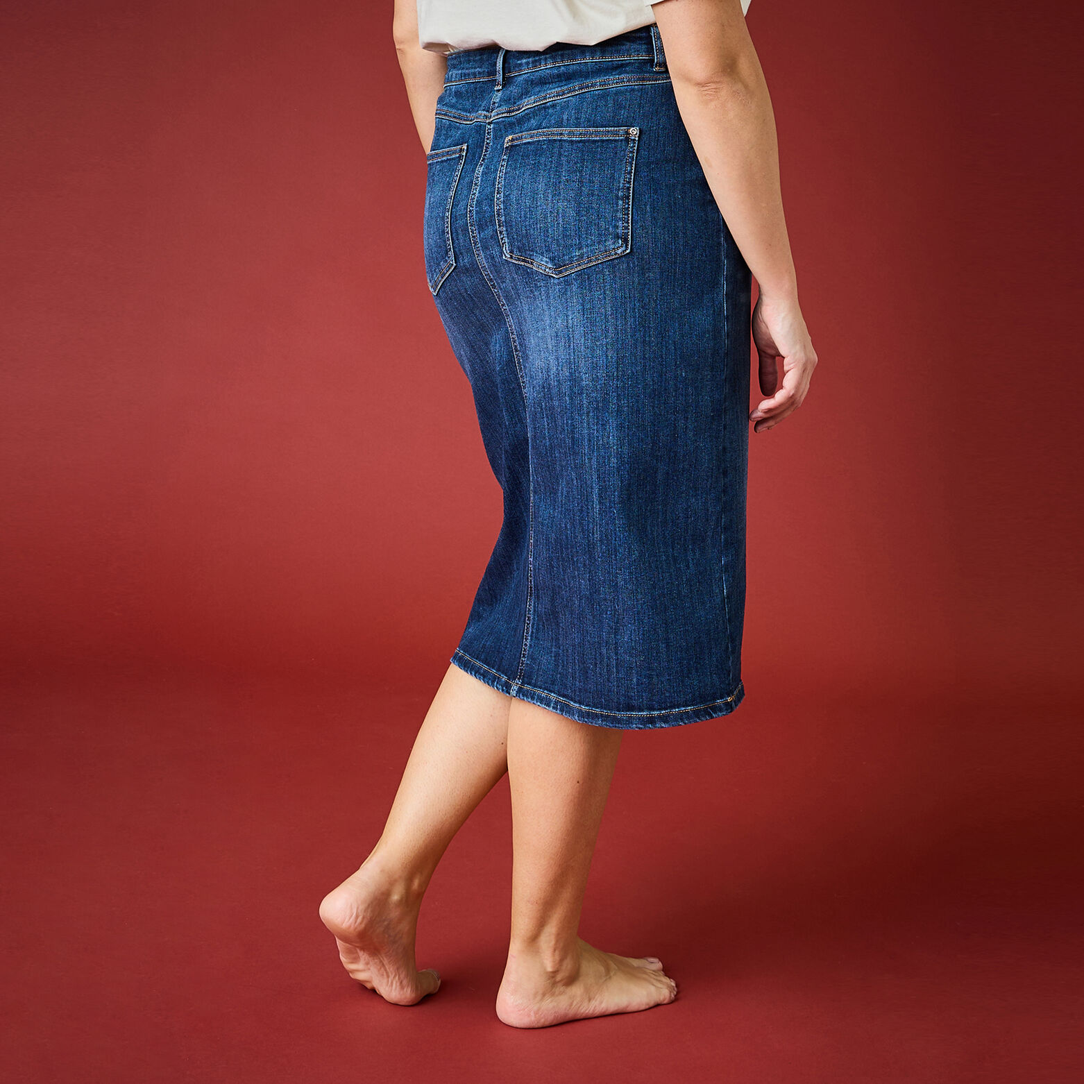 Jupe en jean femme