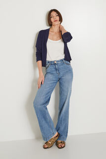 Gilet court femme