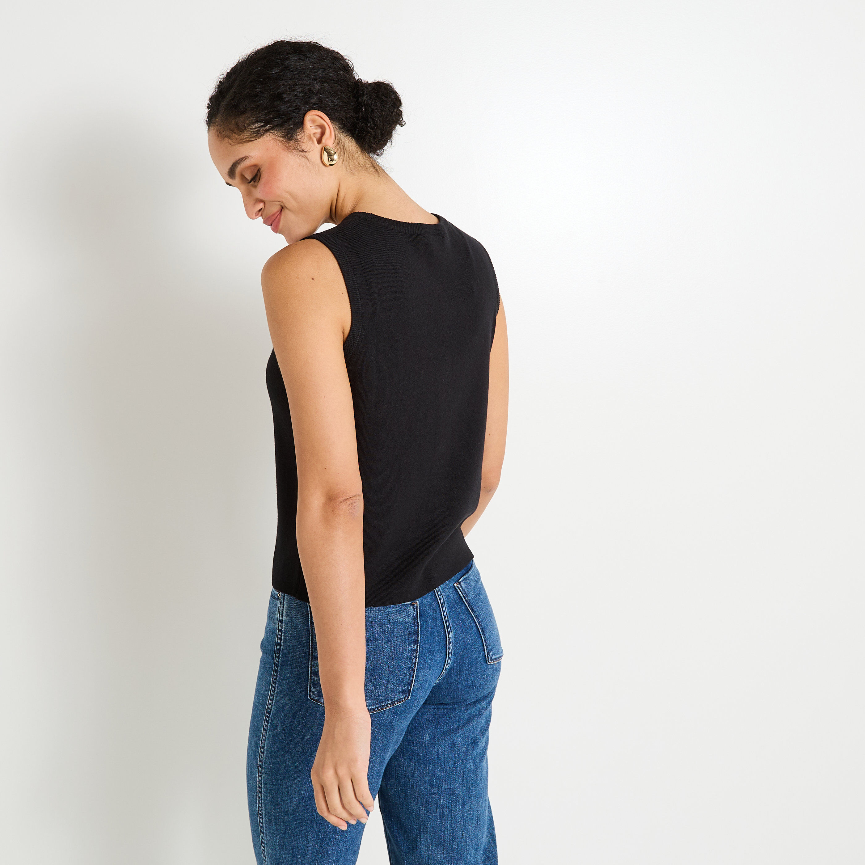 Gilet sans manches femme