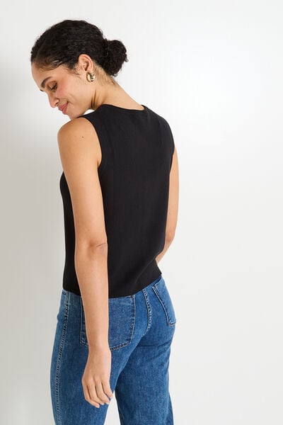 Gilet sans manches femme
