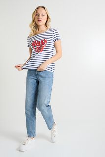 T-shirt à rayures femme