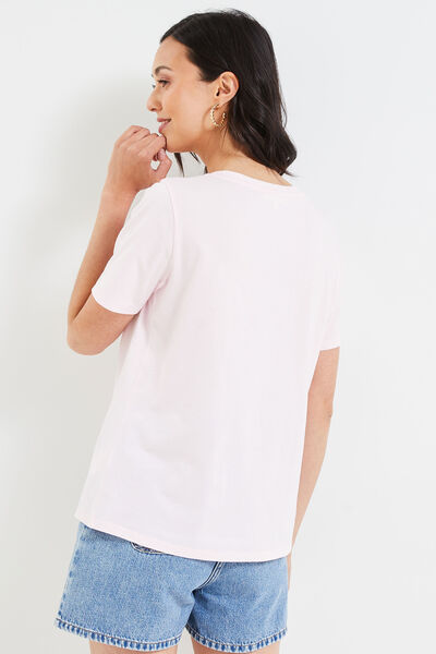 T-shirt à message femme