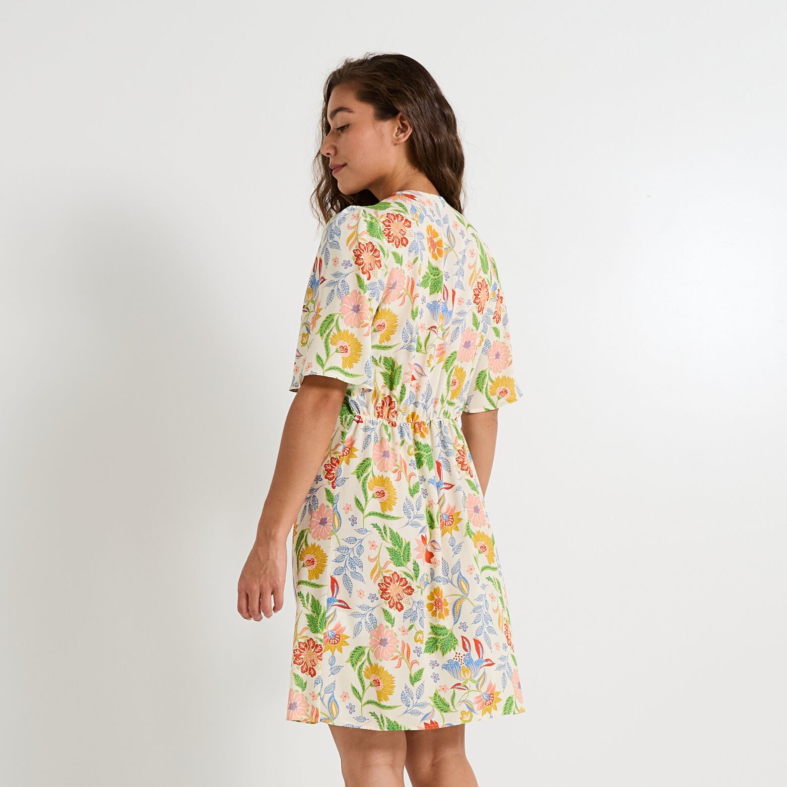 Robe imprimé fleuri femme