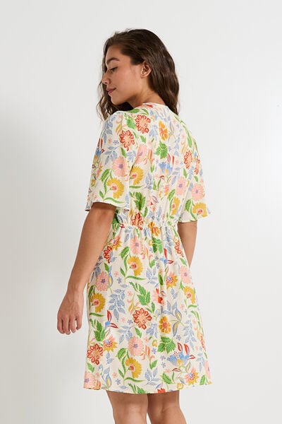Robe imprimé fleuri femme