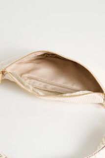 Sac banane en velours femme