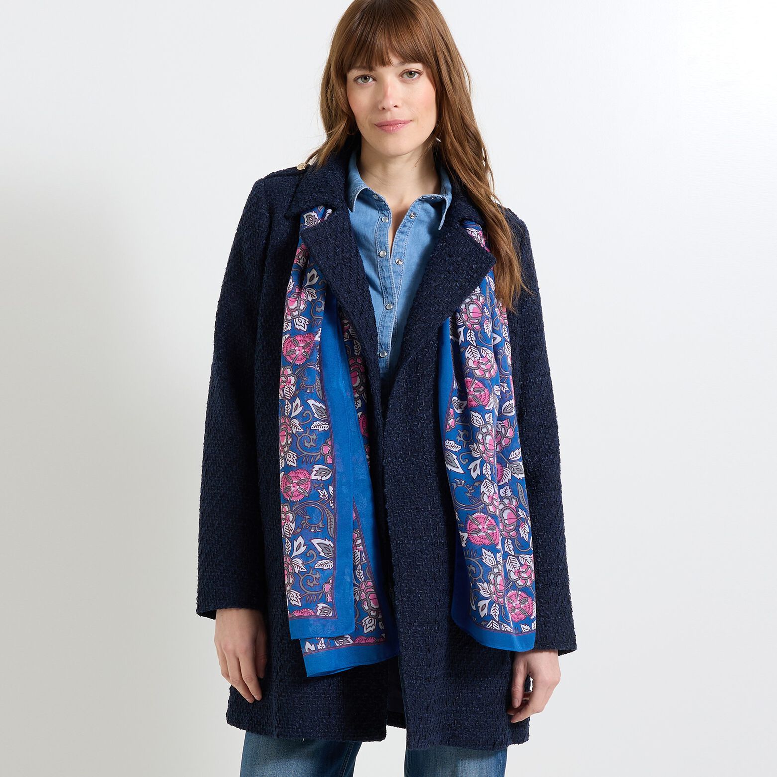 Foulard imprimé femme