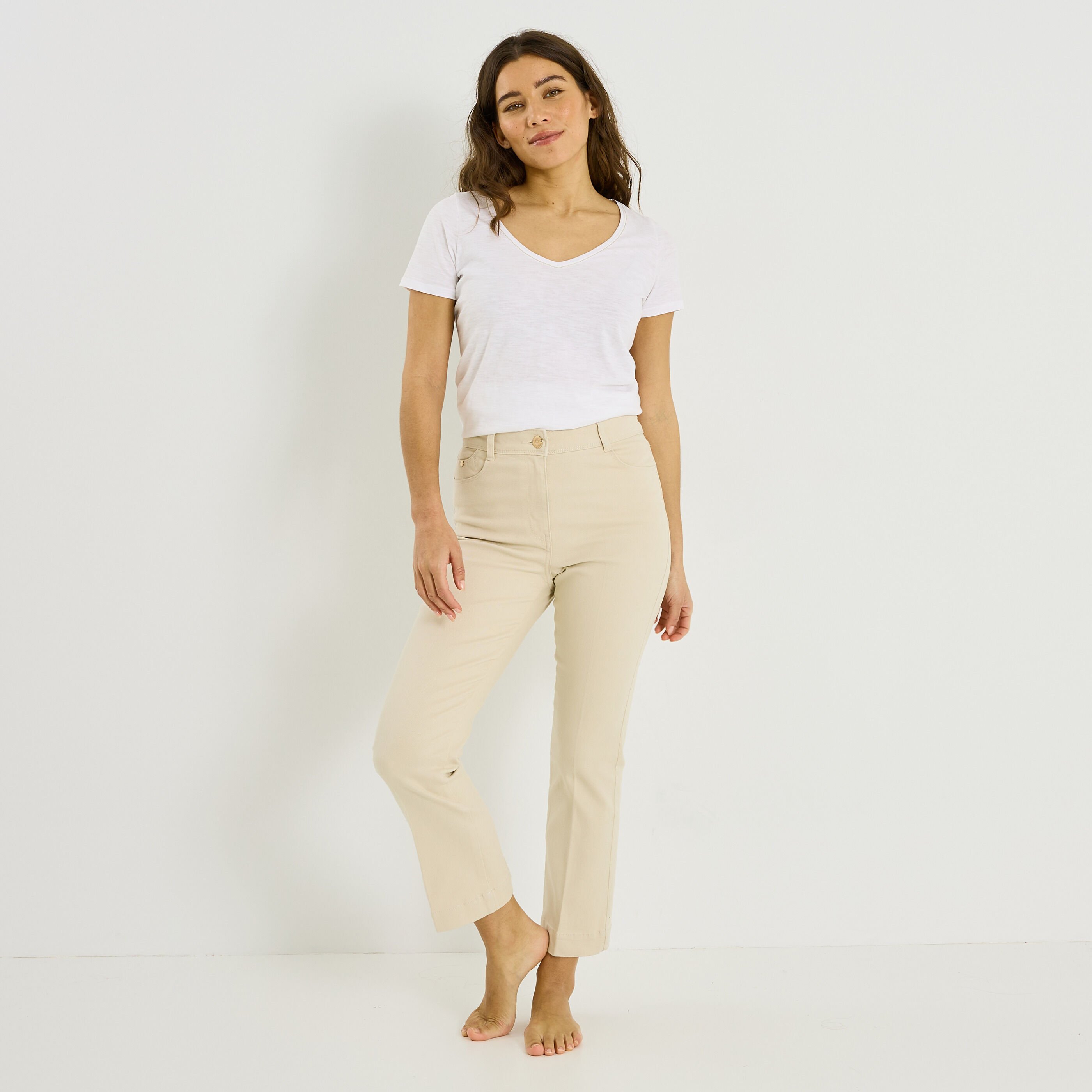 Jean bootcut raccourci TROPEZ RB02 femme