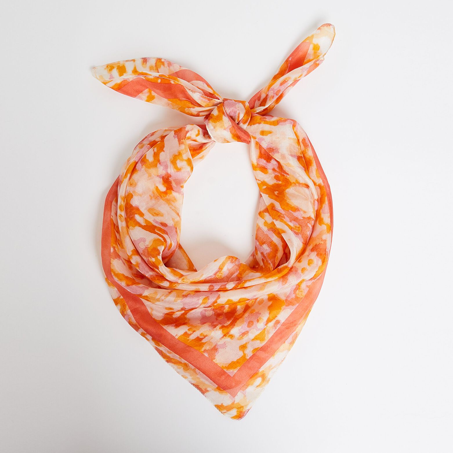 Foulard imprimé femme