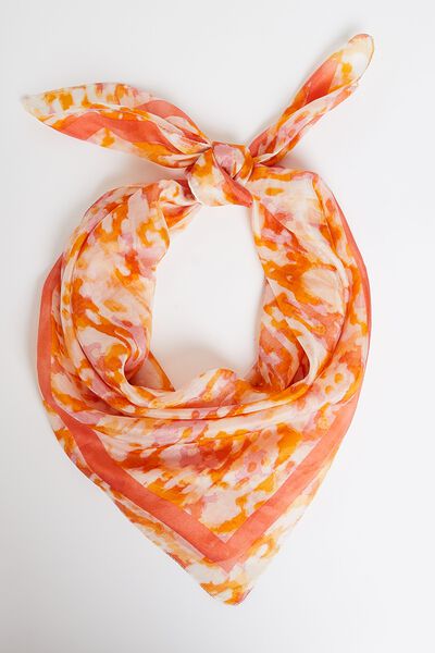 Foulard imprimé femme
