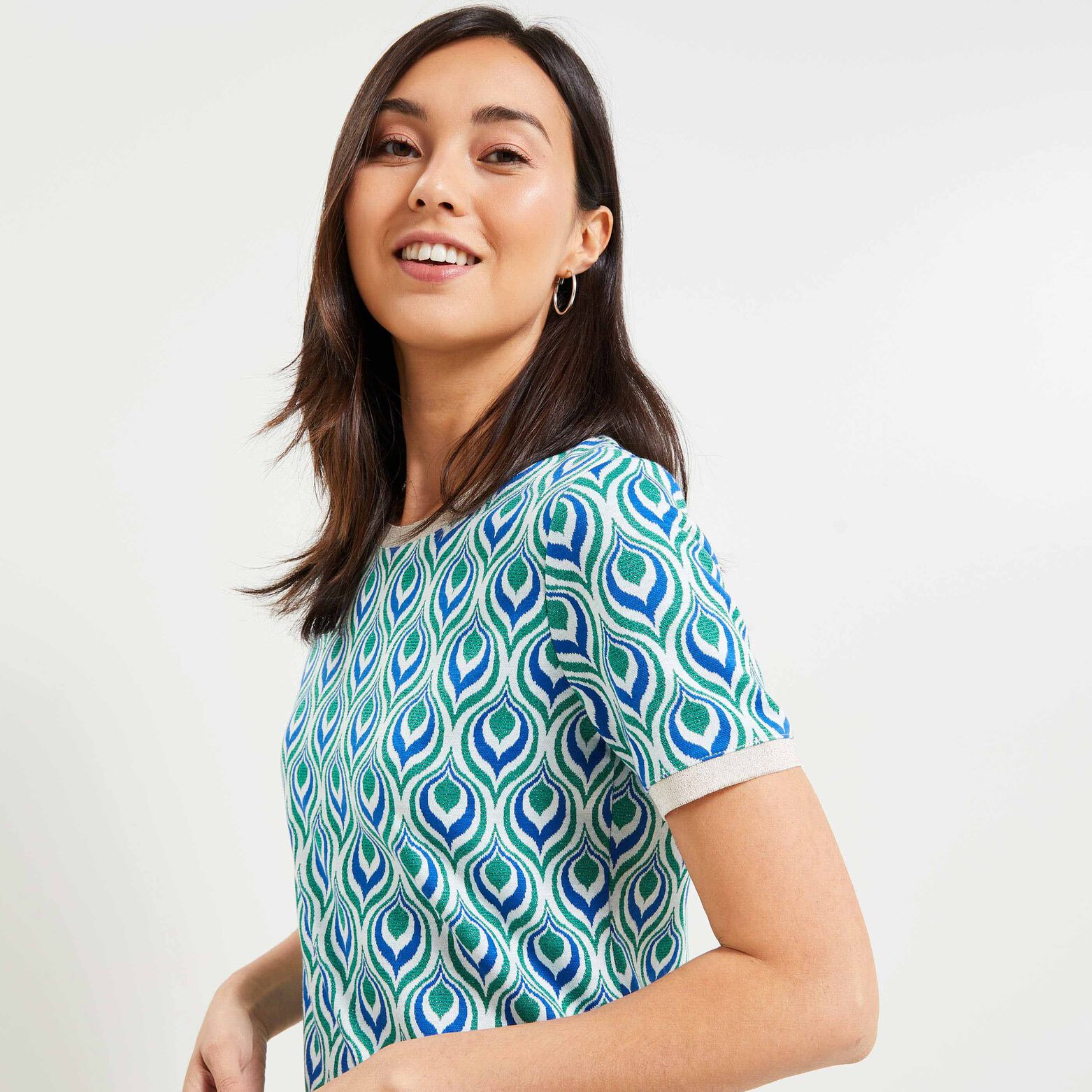 Robe en maille femme