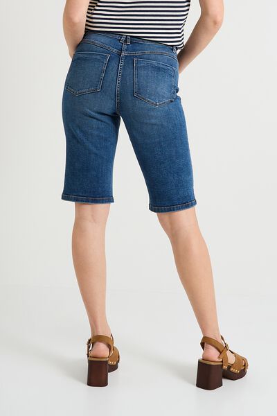 Bermuda en jean femme
