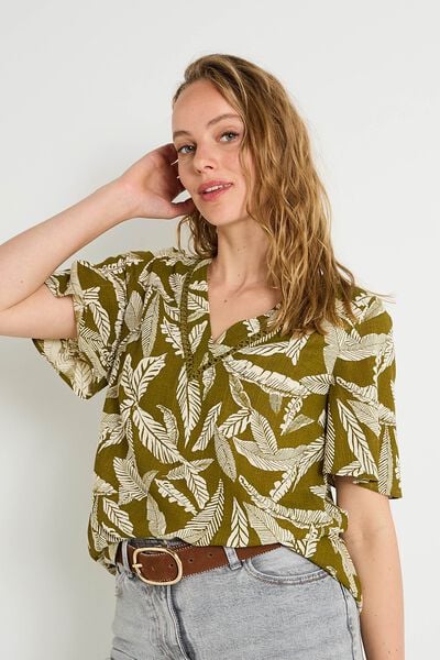 Blouse imprimée femme