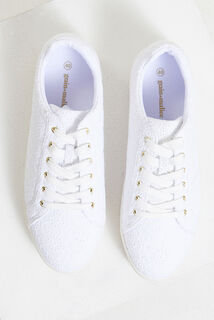 Basket en toile femme