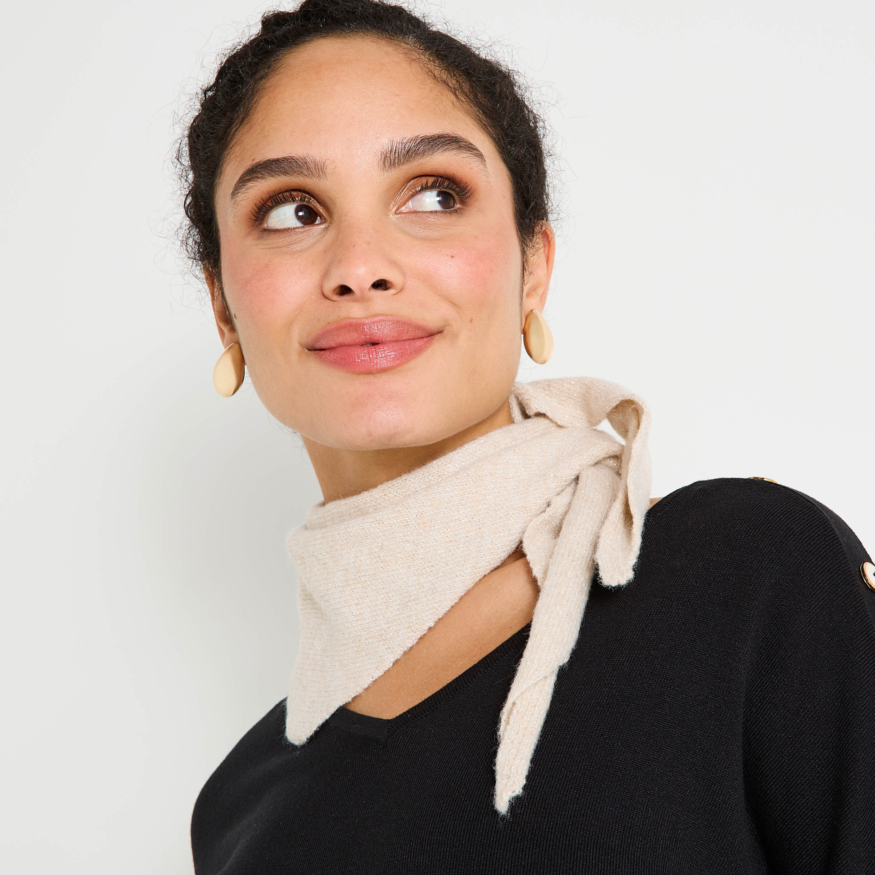 &Eacute;charpe forme triangle femme