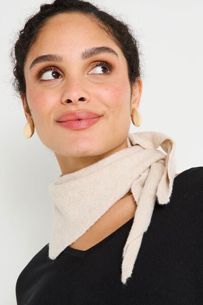 Écharpe forme triangle femme
