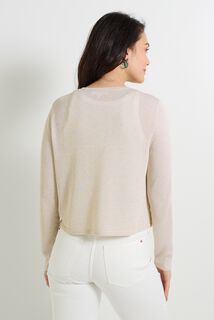 Gilet col V femme