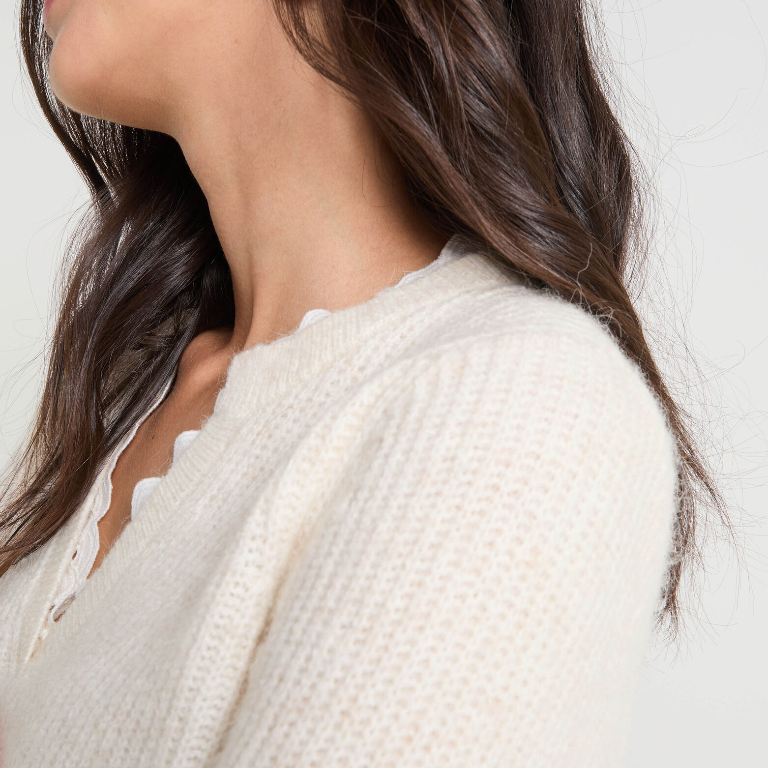 Pull rayé femme