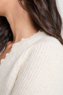 Pull rayé femme