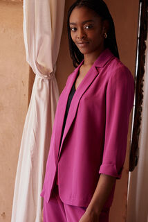 Veste blazer fluide femme