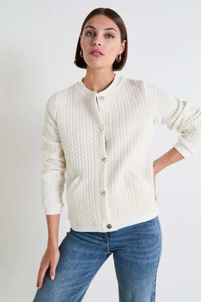 Bombers maille femme
