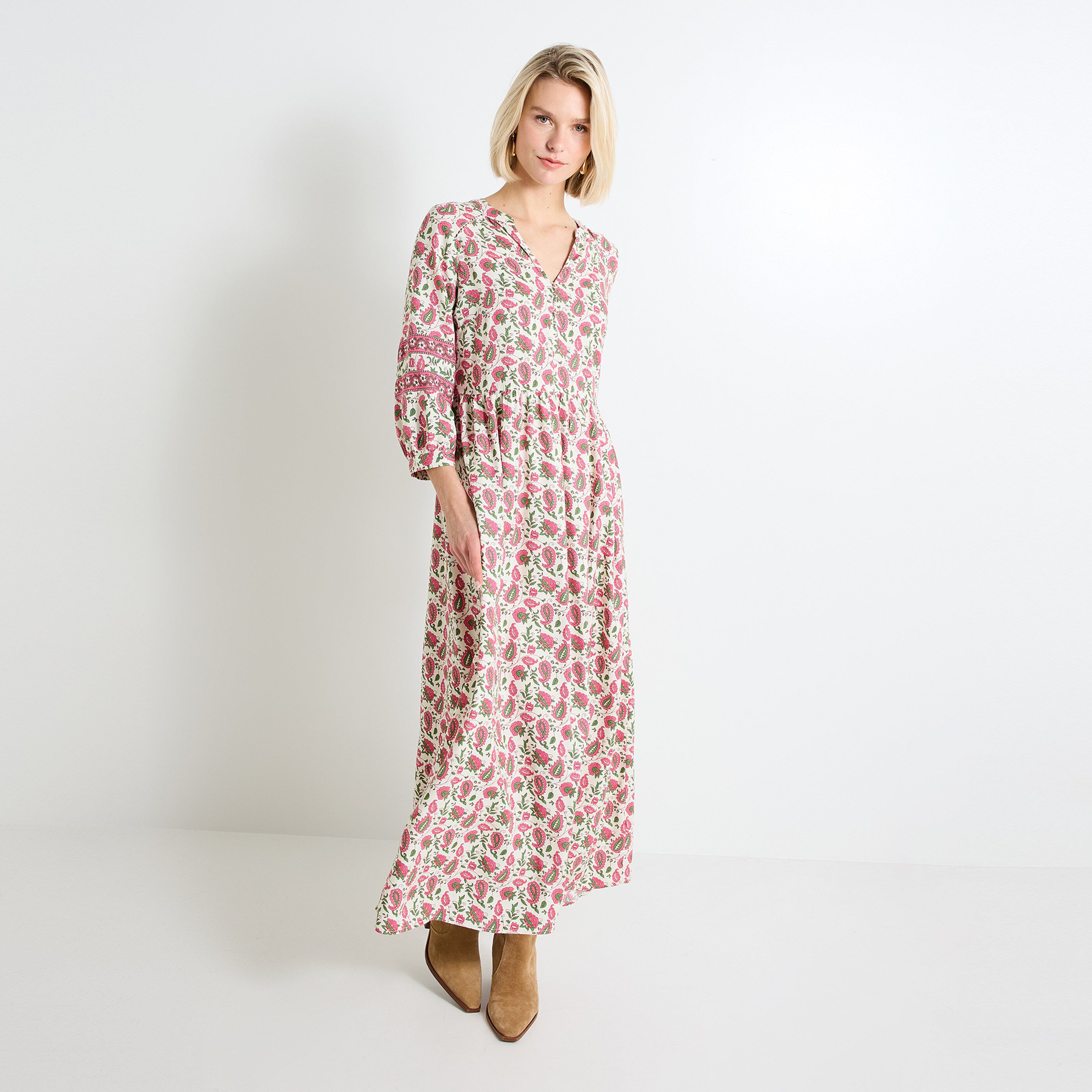 Robe longue femme